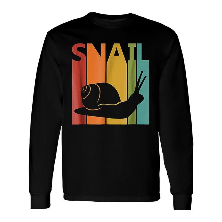 Snail Wild Animal Snail Long Sleeve T-Shirt