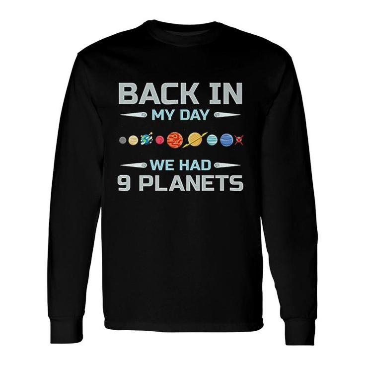 Solar System Astronaut Planets Spaceman Space Dwarf Premium Long Sleeve T-Shirt