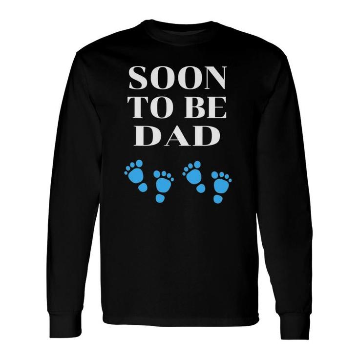 Soon To Be Dad New Dad Twin Boys Pregnancy Men's Father Long Sleeve T-Shirt T-Shirt