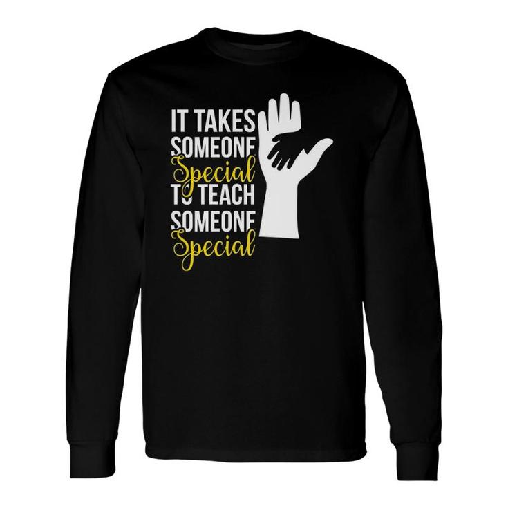 Special Education Teacher Teaching Ed Squad Tee Long Sleeve T-Shirt T-Shirt
