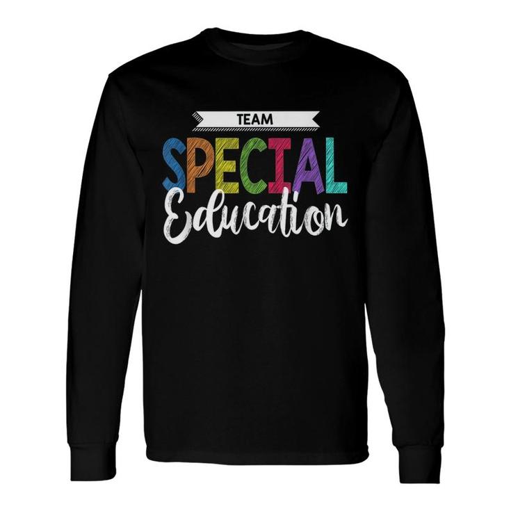 Sped Special Education Team Long Sleeve T-Shirt T-Shirt