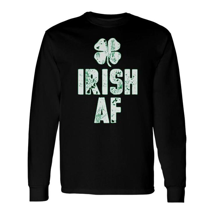 St Patrick Irish Af Lucky Leaf Long Sleeve T-Shirt T-Shirt