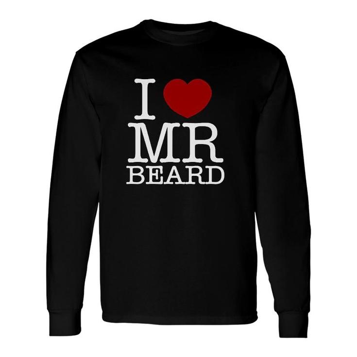 St Patricks Day I Love Mr Beard Long Sleeve T-Shirt T-Shirt