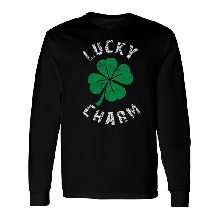 St Patricks Day Lucky Charm Basic Style Long Sleeve T-Shirt T-Shirt