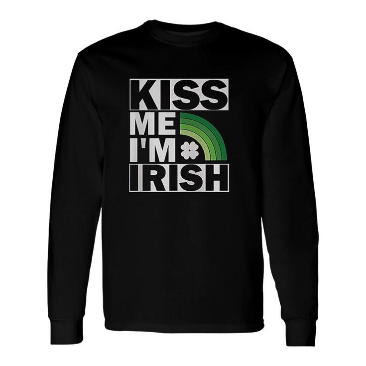St Patricks Day Lucky Kiss Me I Am Irish Long Sleeve T-Shirt T-Shirt