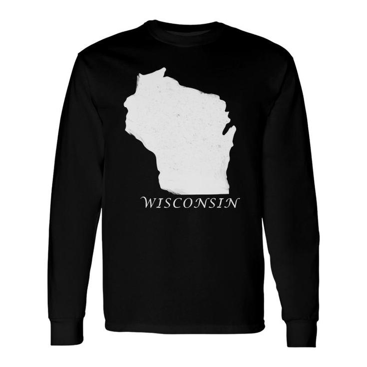 State Of Wisconsin I Love Wisconsin State Long Sleeve T-Shirt T-Shirt