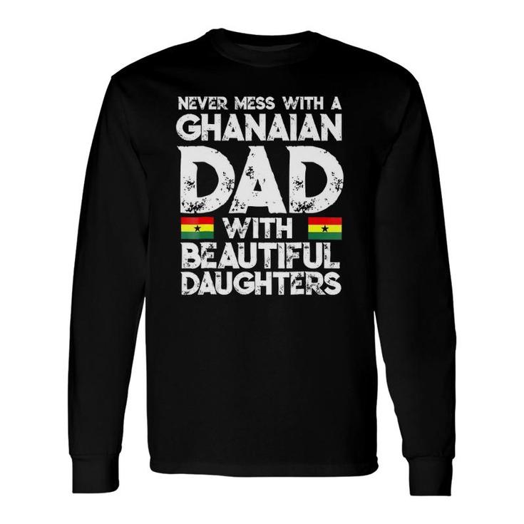 Storecastle Ghanaian Dad Daughters Father's Day Long Sleeve T-Shirt T-Shirt