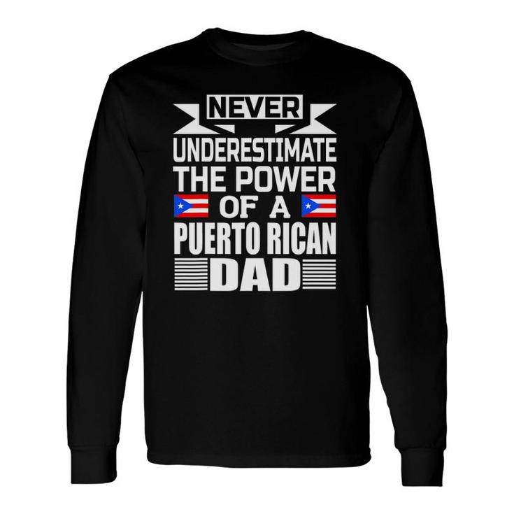Storecastle Puerto Rican Dad Fathers Puerto Rico Long Sleeve T-Shirt T-Shirt