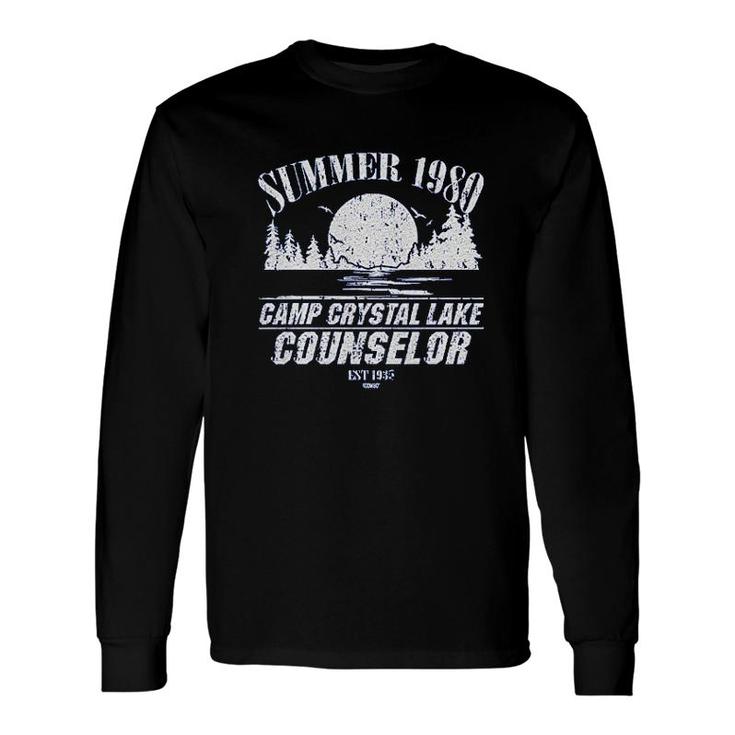 Summer 1980 Camp Crystal Lake Counselor Long Sleeve T-Shirt T-Shirt