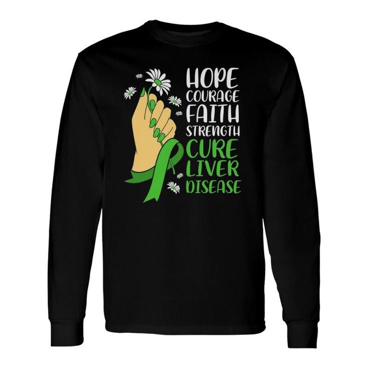 Support Squad Liver Disease Awareness Long Sleeve T-Shirt T-Shirt