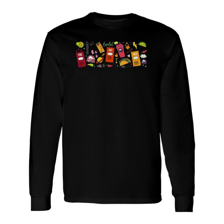 Taco Bell Pop Art Long Sleeve T-Shirt T-Shirt