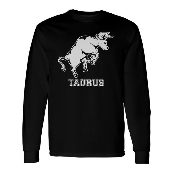 Taurus Zodiac Long Sleeve T-Shirt T-Shirt