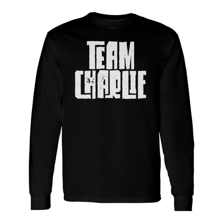 Team Charlie Son Dad Husband Grandson Sports Group Long Sleeve T-Shirt T-Shirt