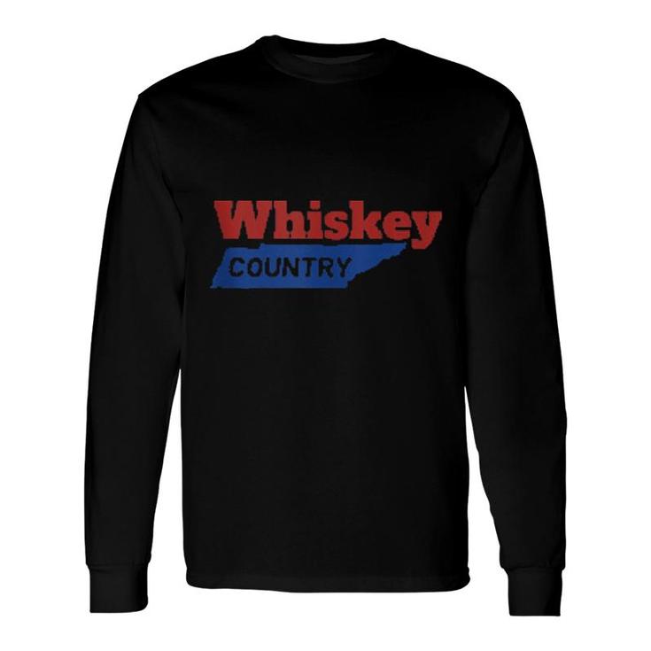 Tennessee Whiskey Country Vintage Drinking Long Sleeve T-Shirt