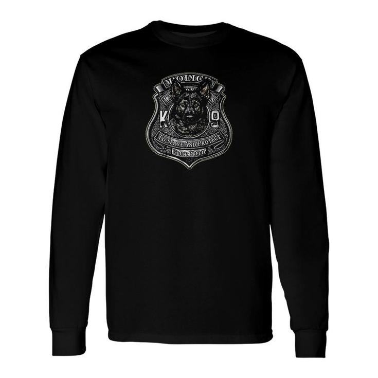 Thin Blue Line Law Enforcement Gear For Law Enforcement Long Sleeve T-Shirt T-Shirt