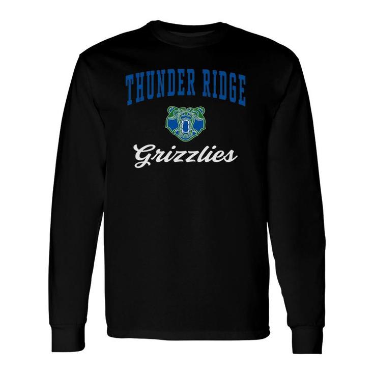 Thunder Ridge High School Grizzlies C3 Ver2 Long Sleeve T-Shirt