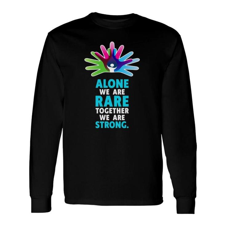 Together We Are Strong Rare Disease Rare Disease Day 2022 Ver2 Long Sleeve T-Shirt T-Shirt