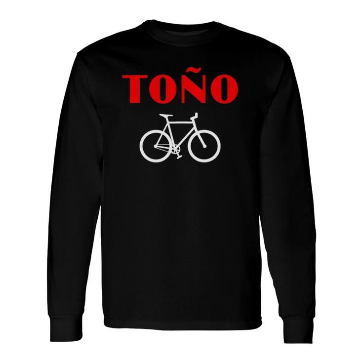 Tono Bicicleta Puerto Rico Urban Spanish Long Sleeve T-Shirt