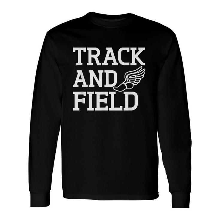 Track And Field Long Sleeve T-Shirt T-Shirt