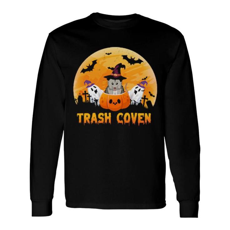 Trash Coven Opossum Halloween Long Sleeve T-Shirt