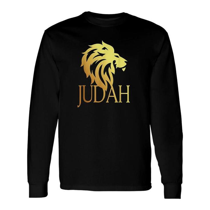 Tribe Of Judah Lion Long Sleeve T-Shirt T-Shirt