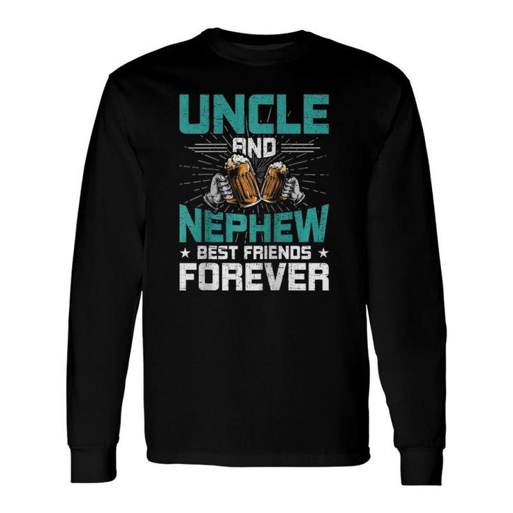 Uncle And Nephew Best Friend Forever Uncle Raglan Baseball Tee Long Sleeve T-Shirt T-Shirt