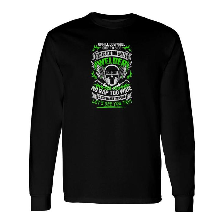 Uphill Downhill Side To Side Long Sleeve T-Shirt