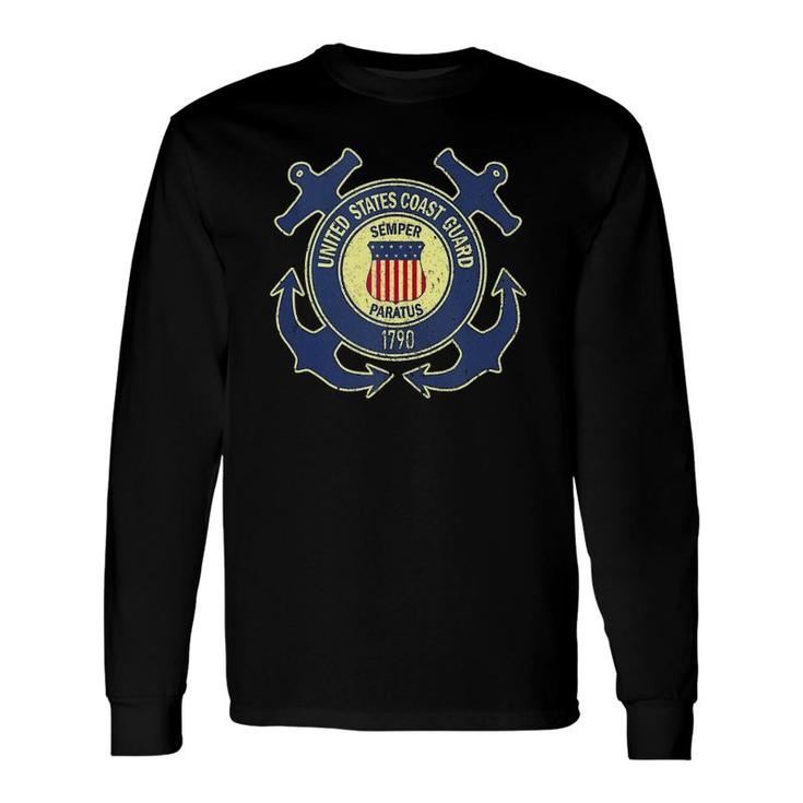 US Coast Guard Veteran Red Friday Patriotic Tank Top Long Sleeve T-Shirt T-Shirt