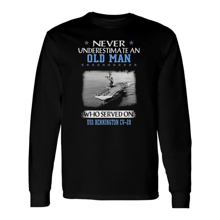 Uss Bennington Cv-20 Veterans Day Father's Day Long Sleeve T-Shirt T-Shirt