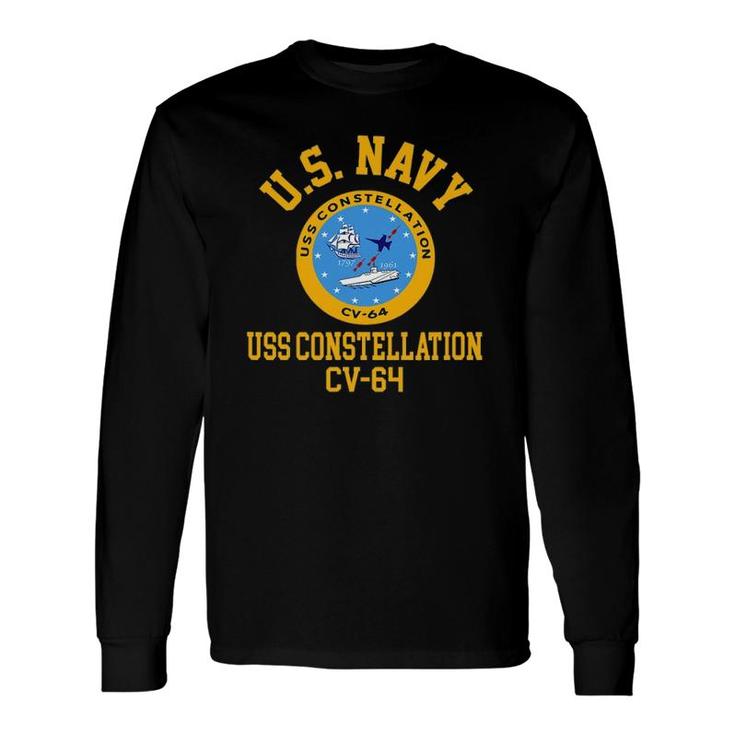 Uss Constellation Cv-64 Ver2 Long Sleeve T-Shirt T-Shirt