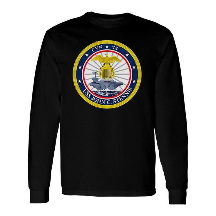Uss John C Stennis Navy Aircraft Carrier Morale Long Sleeve T-Shirt T-Shirt
