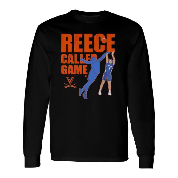 Uva Basketball Reece Beekman Called Game Long Sleeve T-Shirt T-Shirt