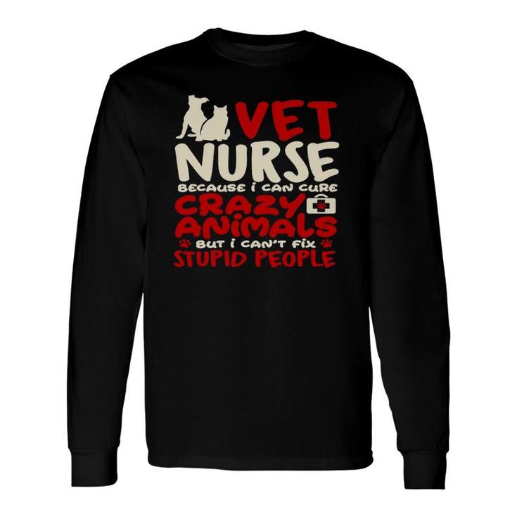 Vet Nurse Nursing Careers Cute Pet Animal Nurse Long Sleeve T-Shirt T-Shirt