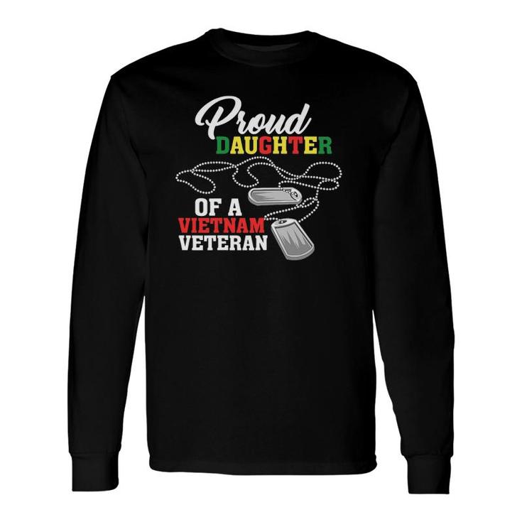 Veteran Daughter Dad Grandpa Vietnam Honorable Long Sleeve T-Shirt T-Shirt