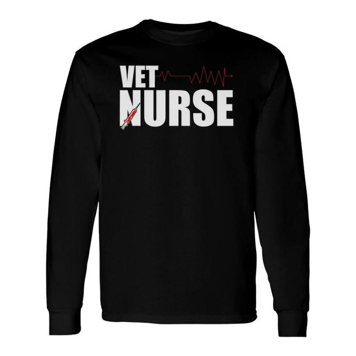 Veterinary Nurse Vet Tech Animal Veterinarian Long Sleeve T-Shirt