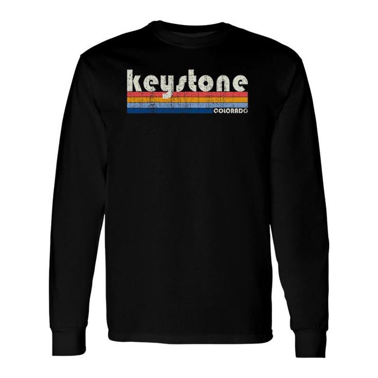 Vintage 70S 80S Style Keystone Co Long Sleeve T-Shirt