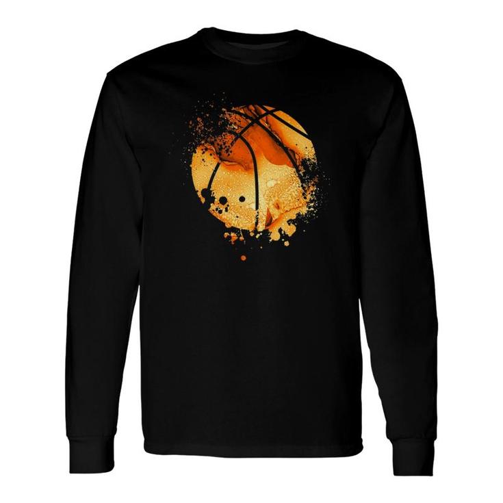 Vintage Basketball Graphic Basketball Long Sleeve T-Shirt T-Shirt