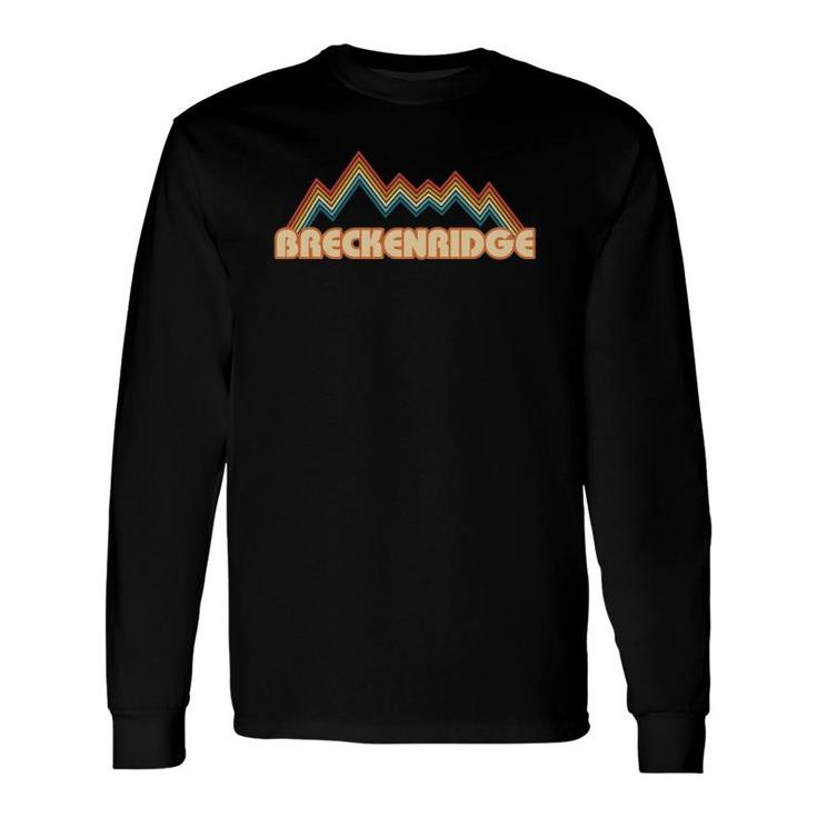 Vintage Breckenridge Colorado Long Sleeve T-Shirt