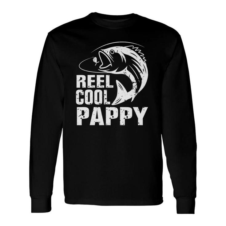 Vintage Reel Cool Pappy Fishing Father's Day Long Sleeve T-Shirt T-Shirt