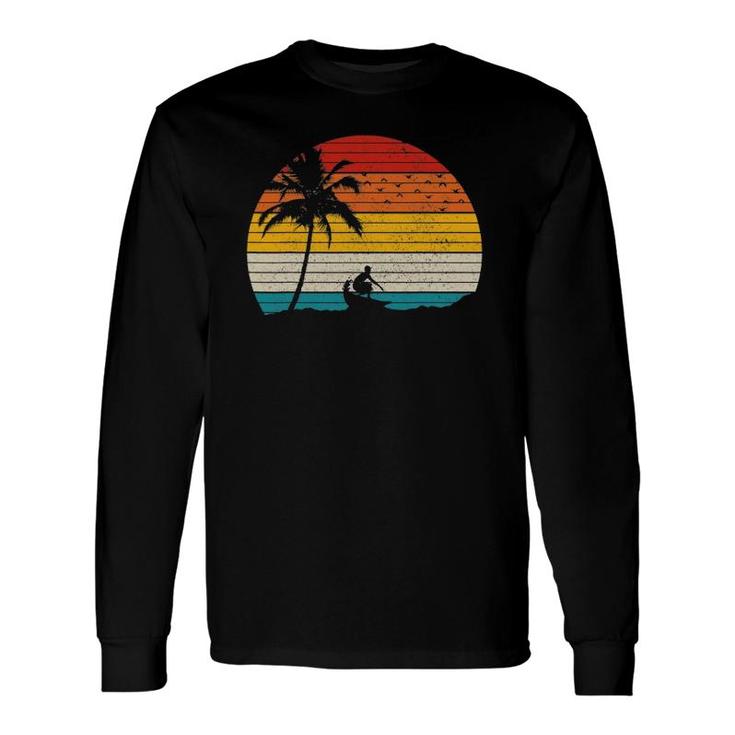 Vintage Surfer Retro Surfing Beach Surf Long Sleeve T-Shirt T-Shirt