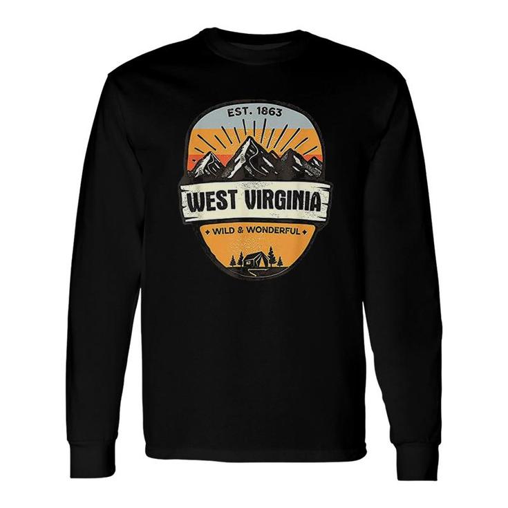 West Virginia Wild And Wonderful Long Sleeve T-Shirt