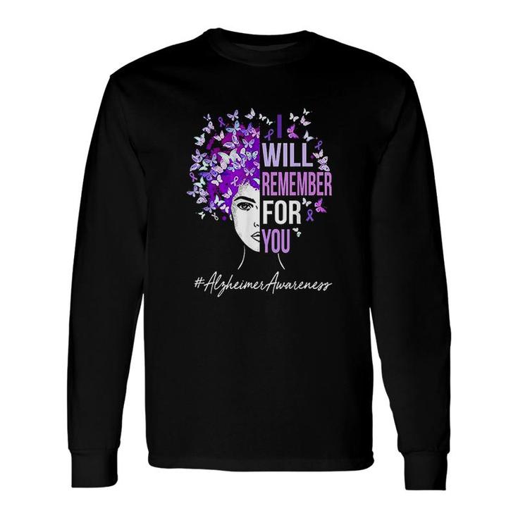 I Will Remember For You Butterfly Long Sleeve T-Shirt