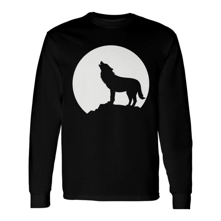 Wolf Moon Long Sleeve T-Shirt