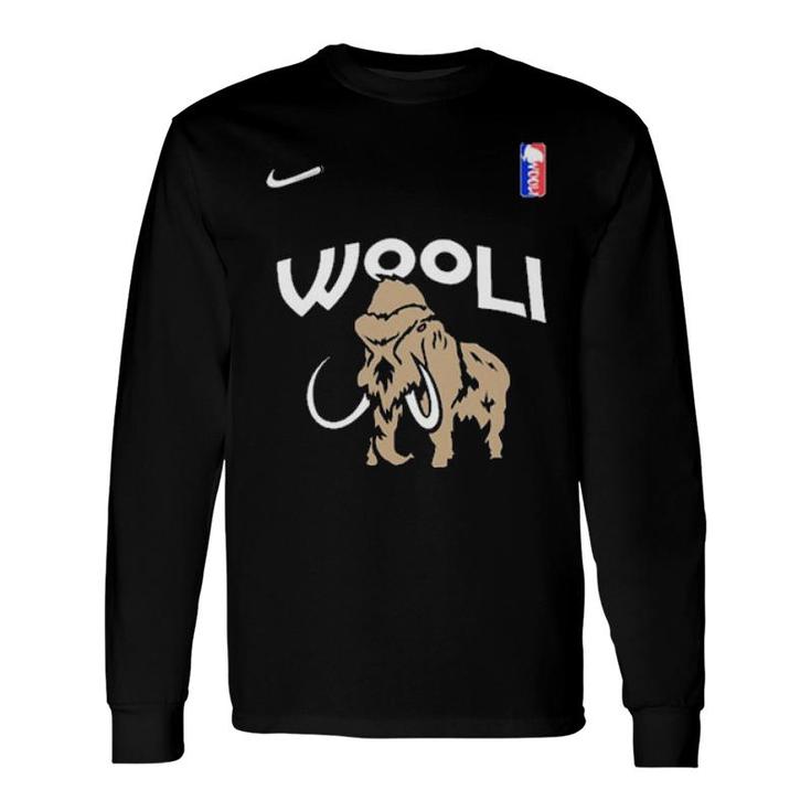 Wooli Nye Basketball Jersey Long Sleeve T-Shirt T-Shirt