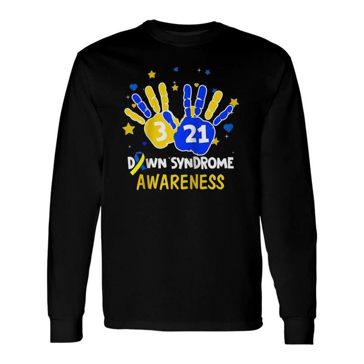World Down Syndrome Awareness Costume March 21 Teacher Raglan Baseball Tee Long Sleeve T-Shirt T-Shirt