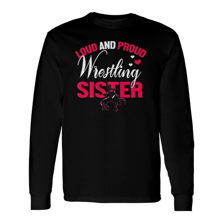 Wrestling Sister Wrestler Sister Premium Long Sleeve T-Shirt T-Shirt
