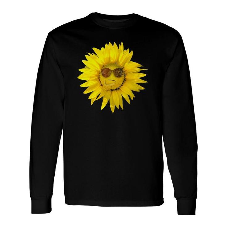 Zen Art Sunflower Expression Stylish Street Wear Long Sleeve T-Shirt T-Shirt