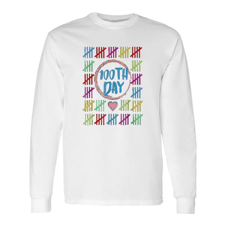 100 Days Smarter Counting Long Sleeve T-Shirt