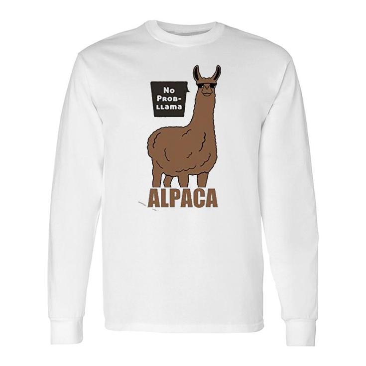 Alpaca Shop830 Alpaca Normal Long Sleeve T-Shirt