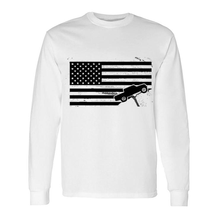 American Flag Usa Long Sleeve T-Shirt T-Shirt